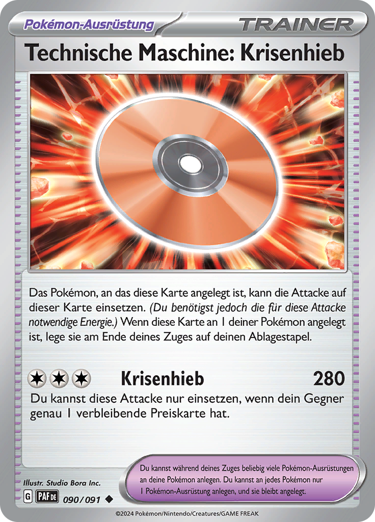 Technische Maschine: Krisenhieb (Reverse Holo)