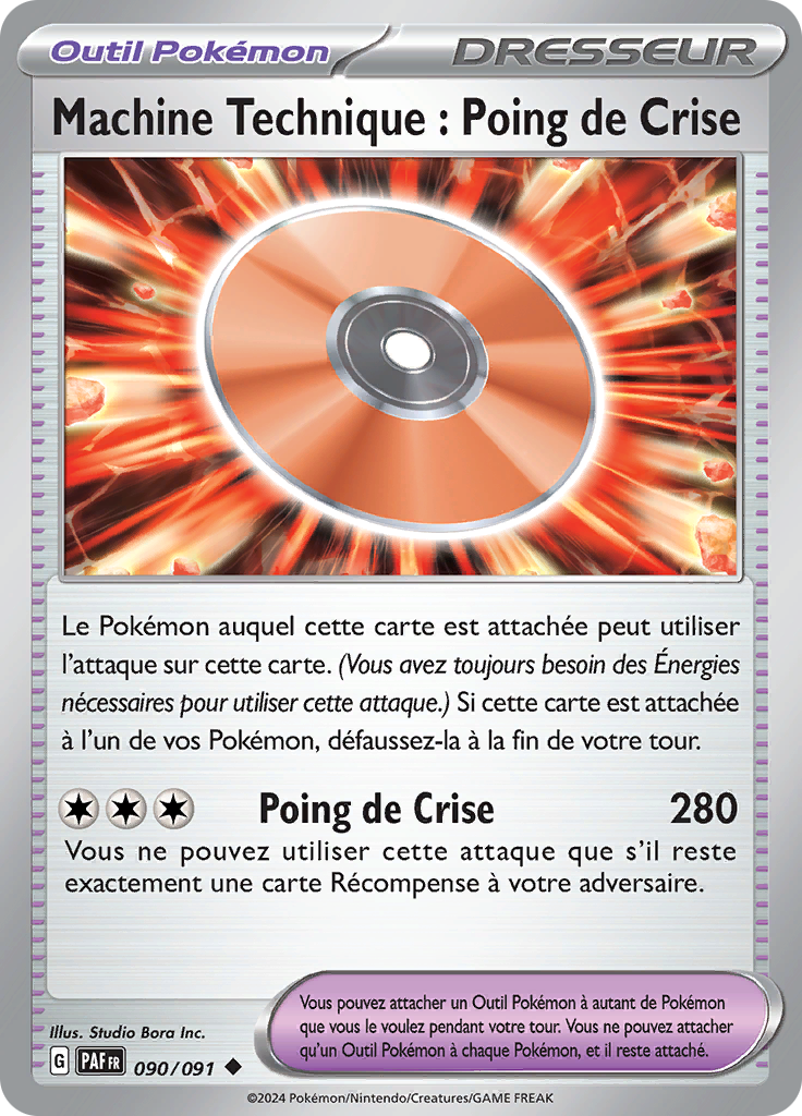 Capsule Technique : Poing de Crise (Reverse Holo)