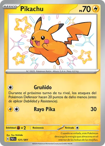 Pikachu — Destinos de Paldea