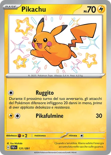 Pikachu — Destino di Paldea