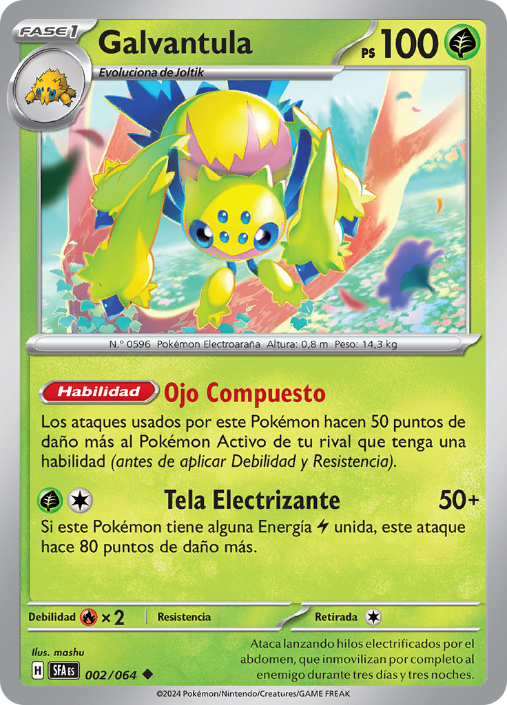 Galvantula (Reverse Holo)