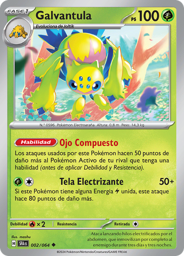 Galvantula (Reverse Holo)