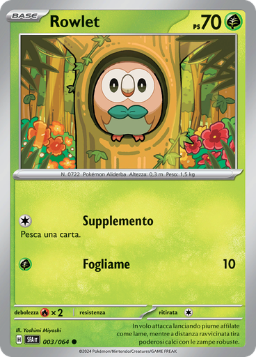 Rowlet (Reverse Holo)