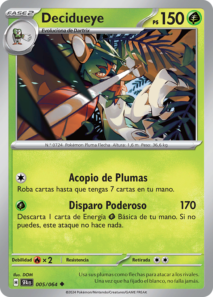 Decidueye (Reverse Holo)