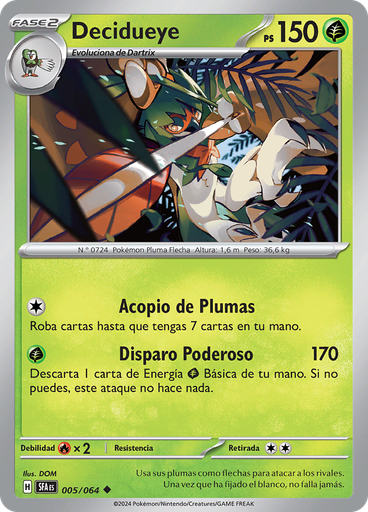 Decidueye (Reverse Holo)