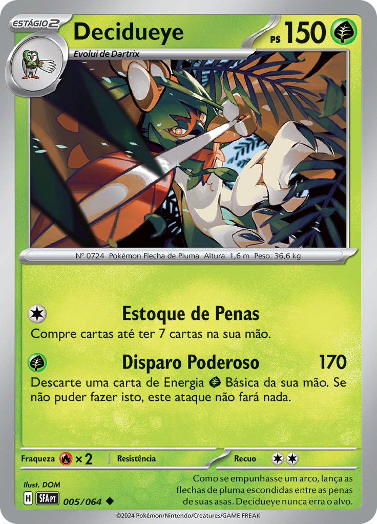 Decidueye (Reverse Holo)