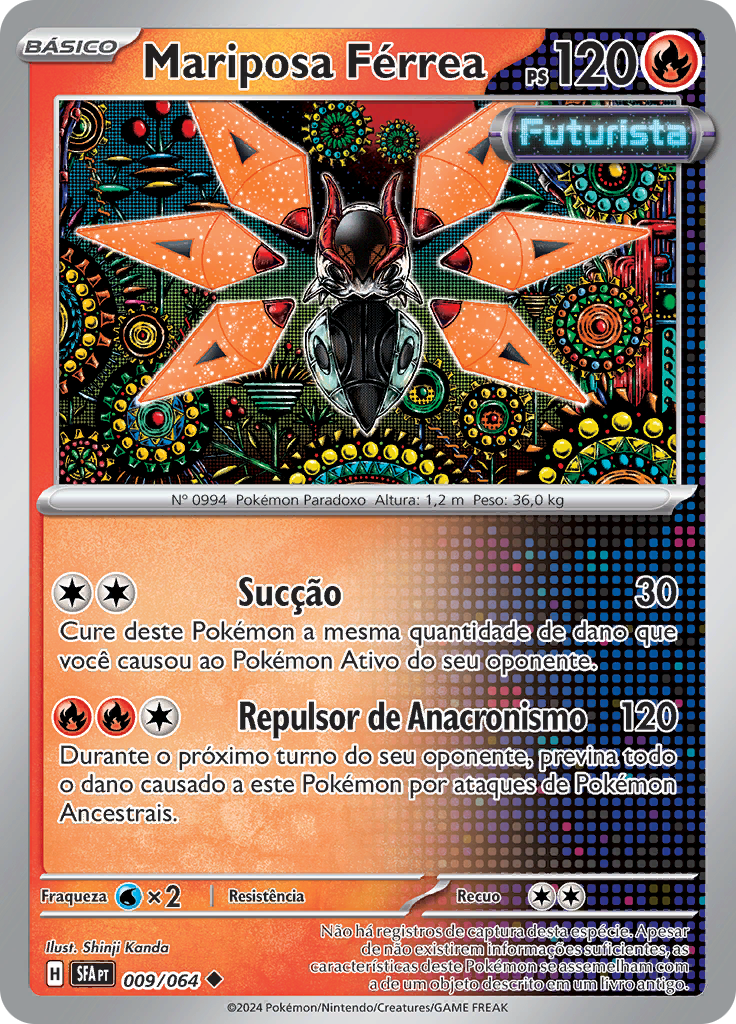 Mariposa Férrea (Reverse Holo)