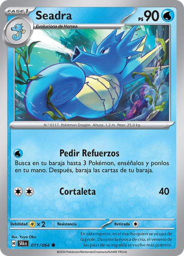 Seadra (Reverse Holo)