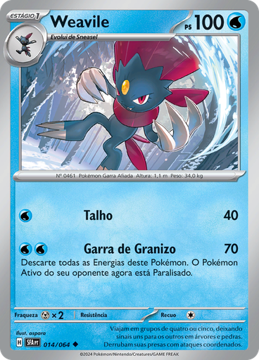 Weavile (Reverse Holo)