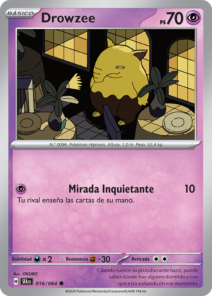 Drowzee (Reverse Holo)