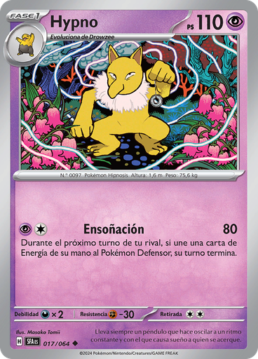 Hypno (Reverse Holo)