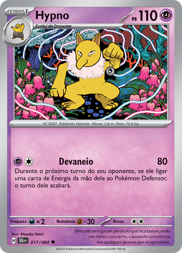 Hypno (Reverse Holo)