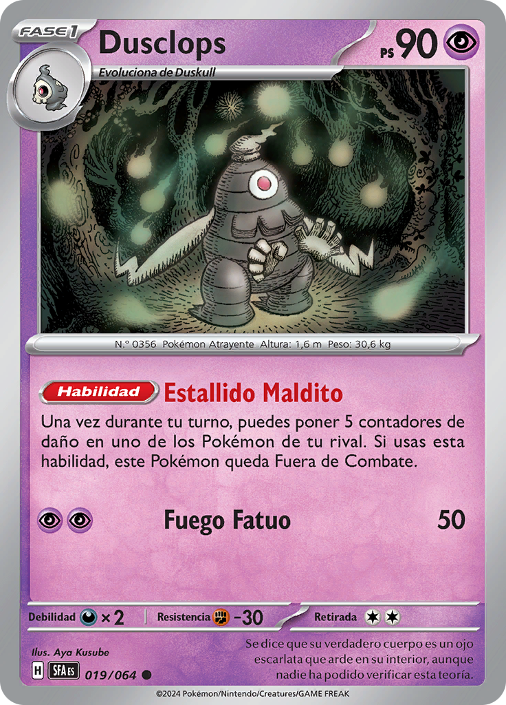 Dusclops (Reverse Holo)