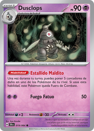 Dusclops (Reverse Holo)