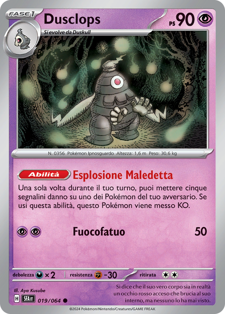 Dusclops (Reverse Holo)