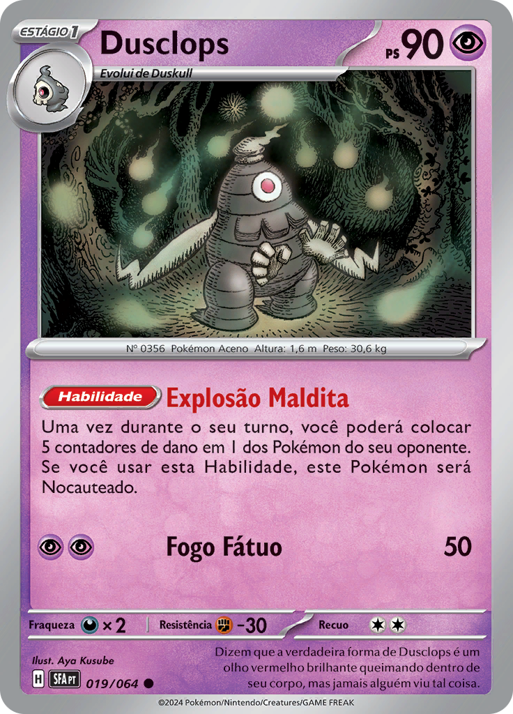 Dusclops (Reverse Holo)