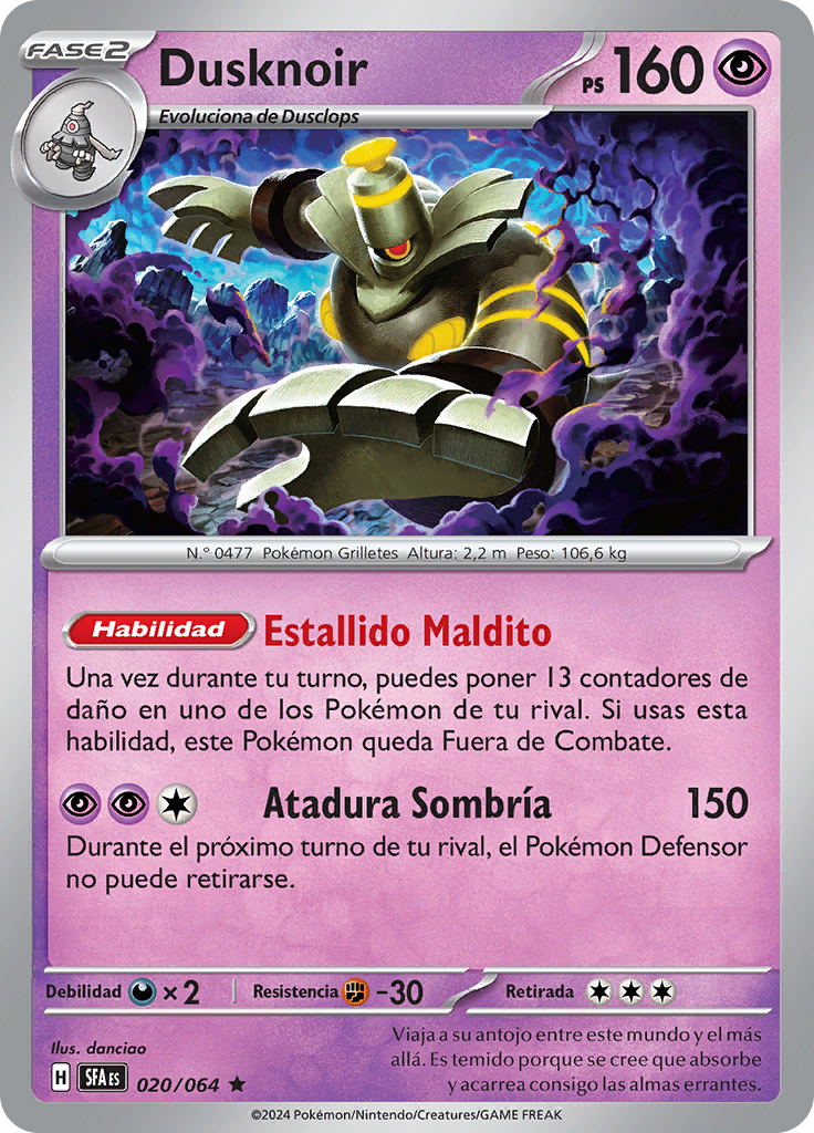 Dusknoir (Reverse Holo)