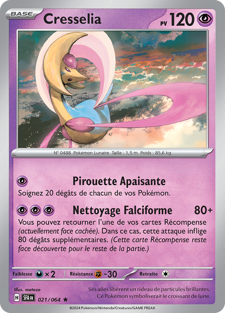 Cresselia (Reverse Holo)