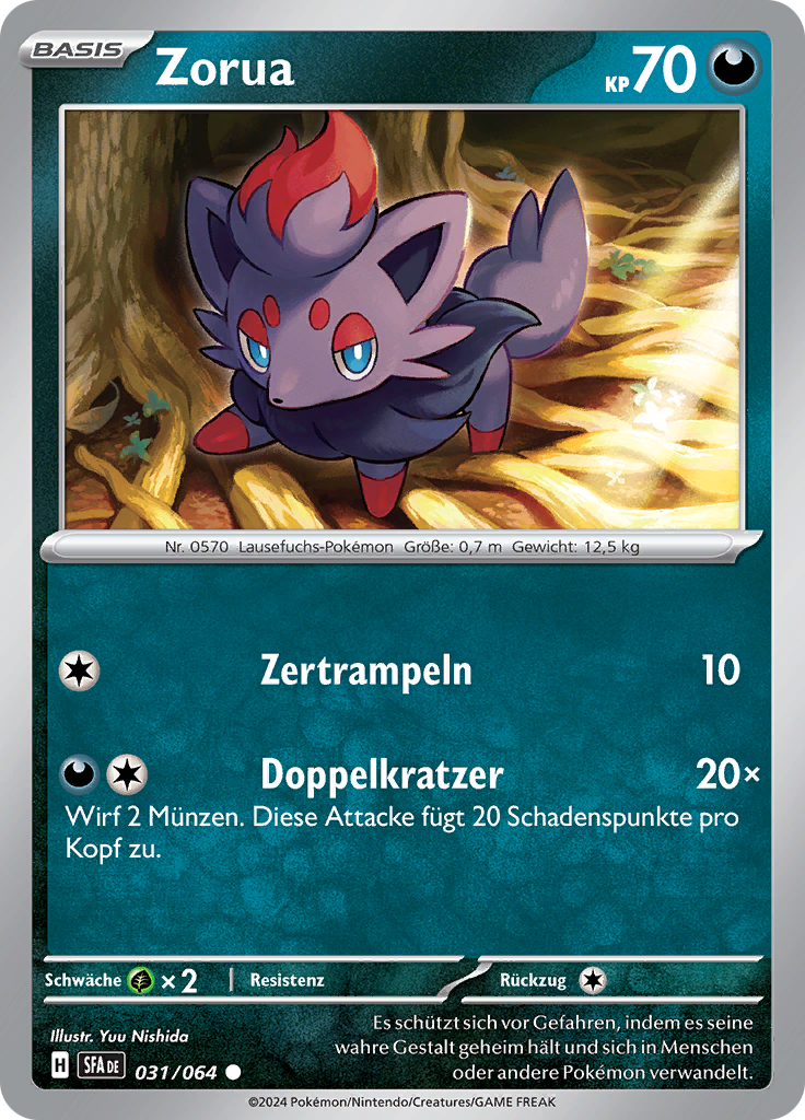 Zorua (Reverse Holo)