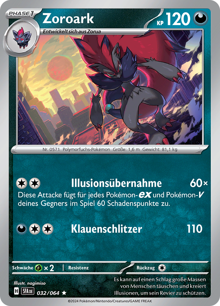 Zoroark (Reverse Holo)