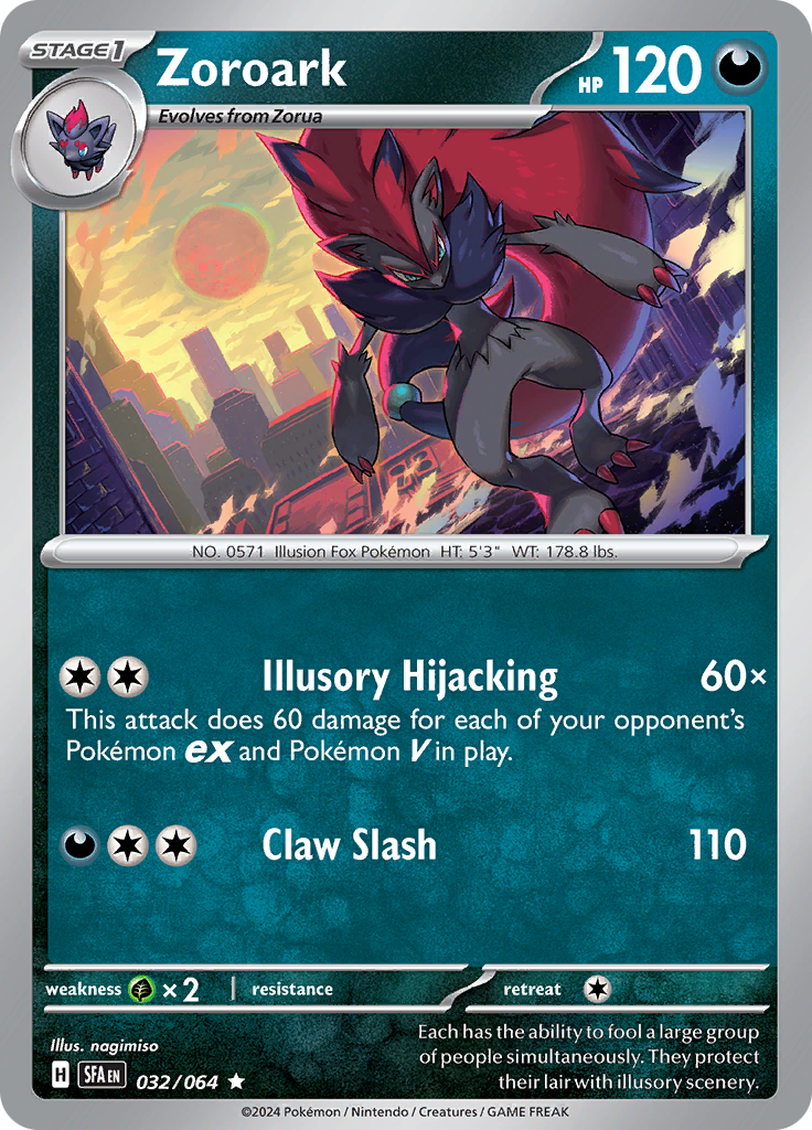 Zoroark (Reverse Holo)
