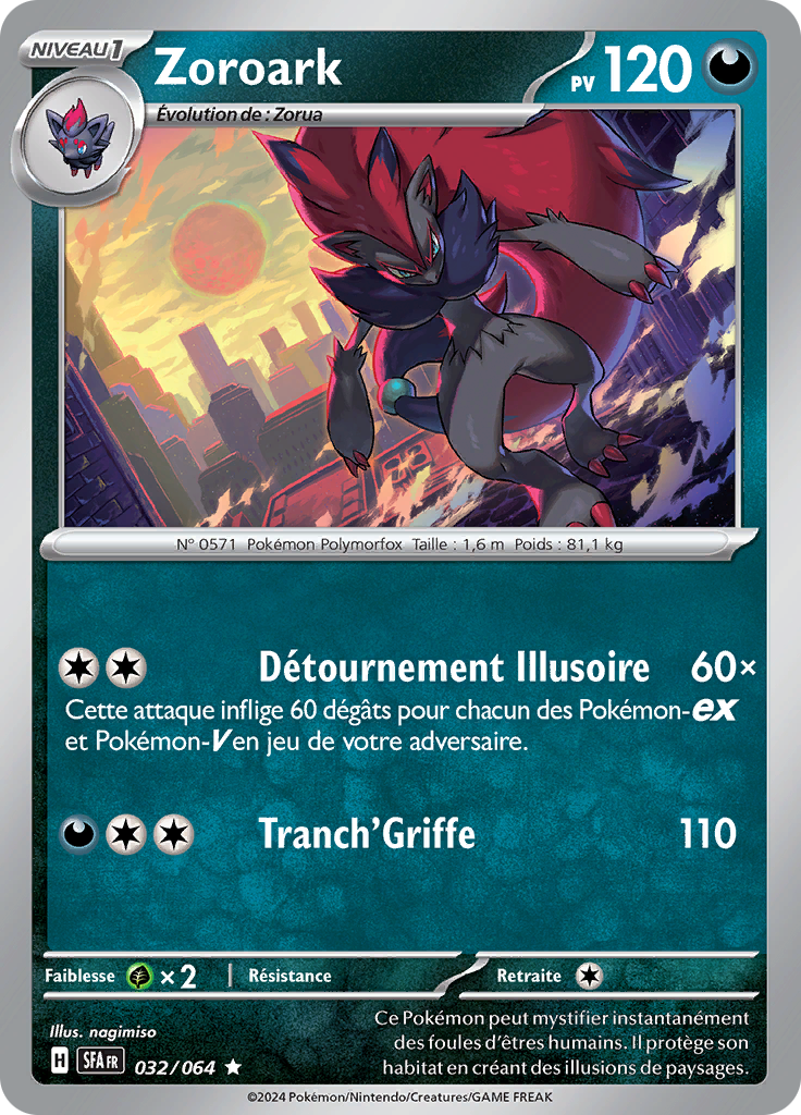 Zoroark (Reverse Holo)