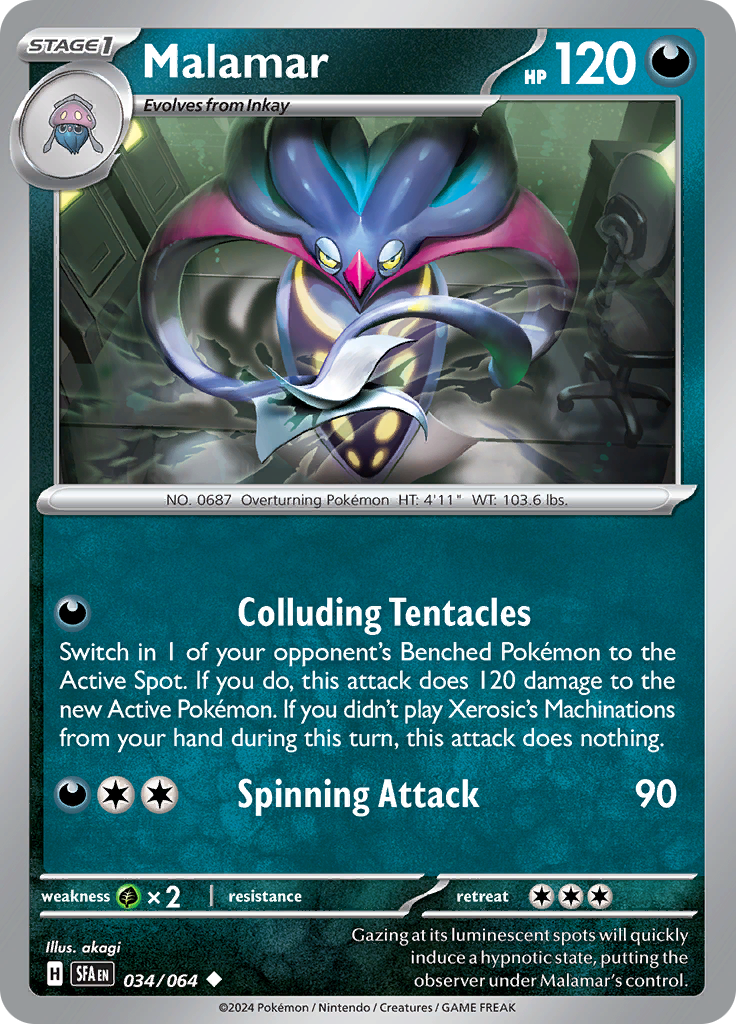 Malamar (Reverse Holo)