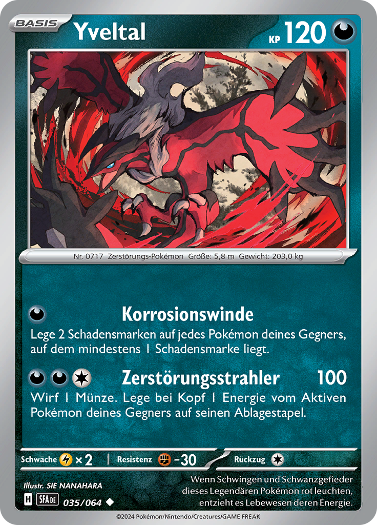 Yveltal (Reverse Holo)