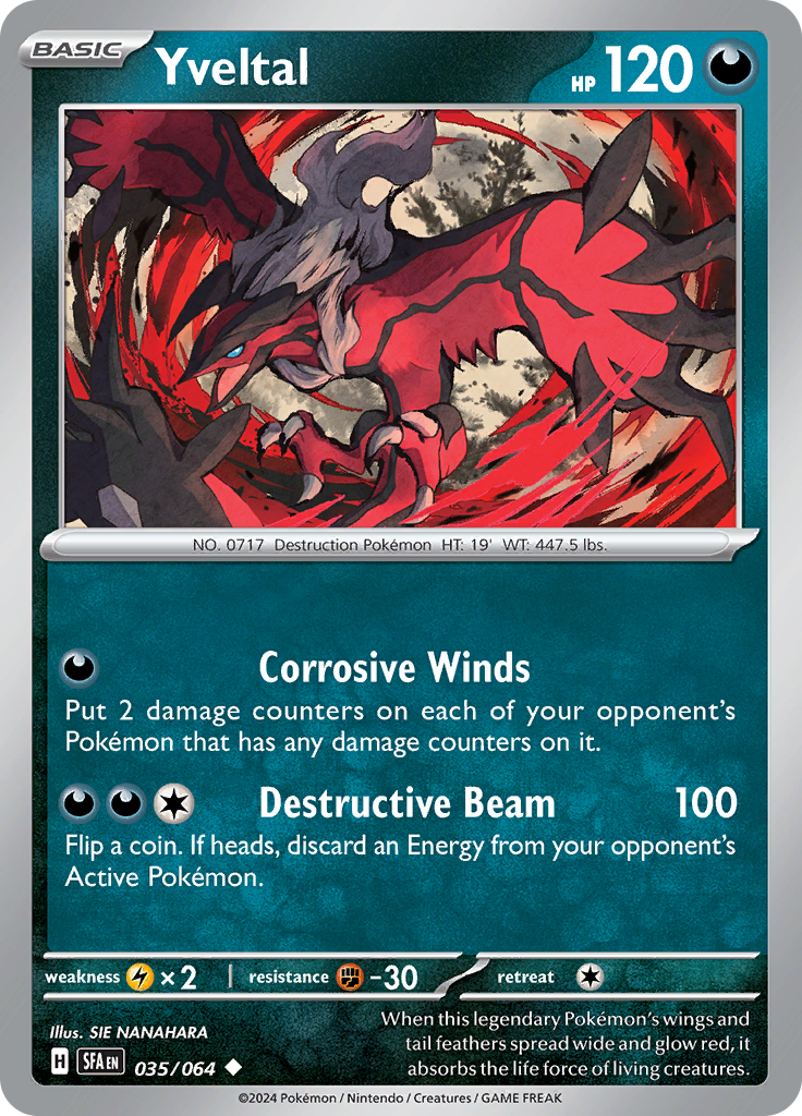 Yveltal (Reverse Holo)
