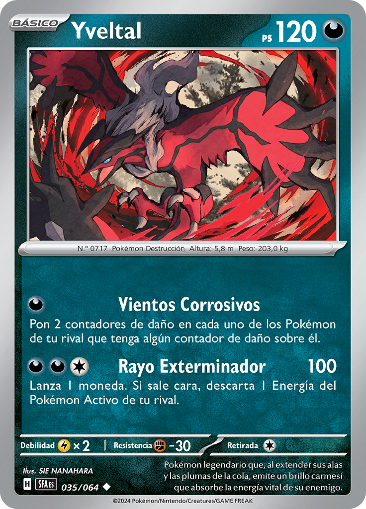 Yveltal (Reverse Holo)