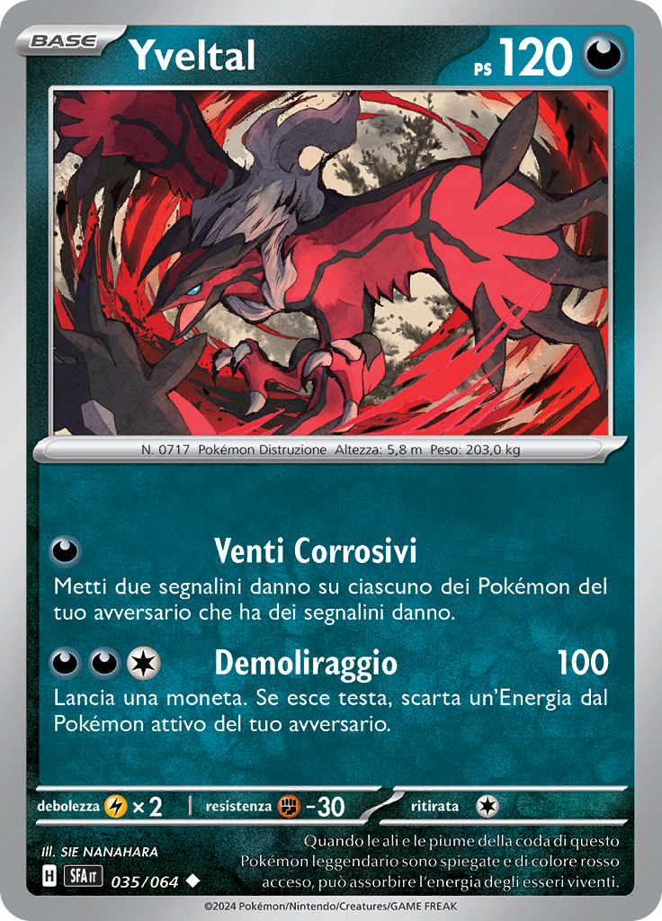 Yveltal (Reverse Holo)