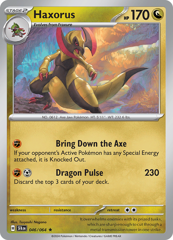 Haxorus (Reverse Holo)