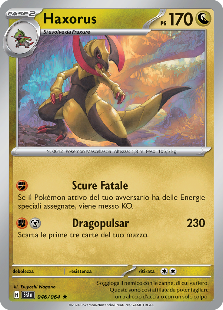 Haxorus (Reverse Holo)