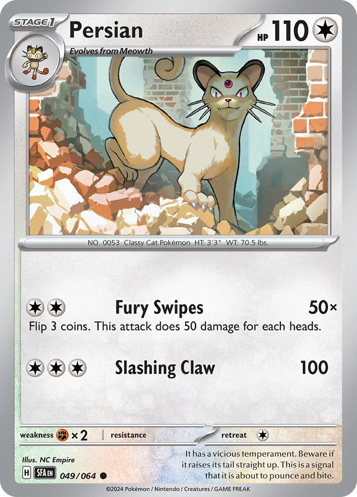 Persian (Reverse Holo)