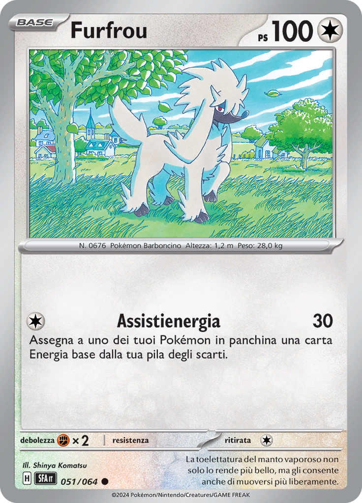 Furfrou (Reverse Holo)