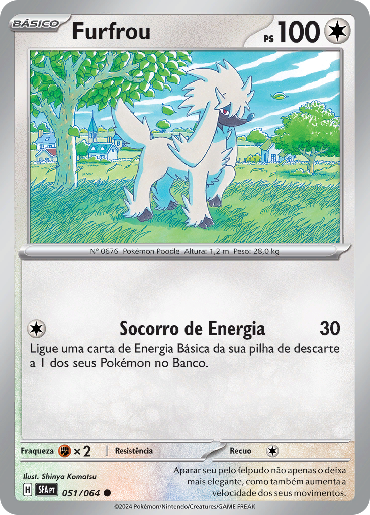 Furfrou (Reverse Holo)