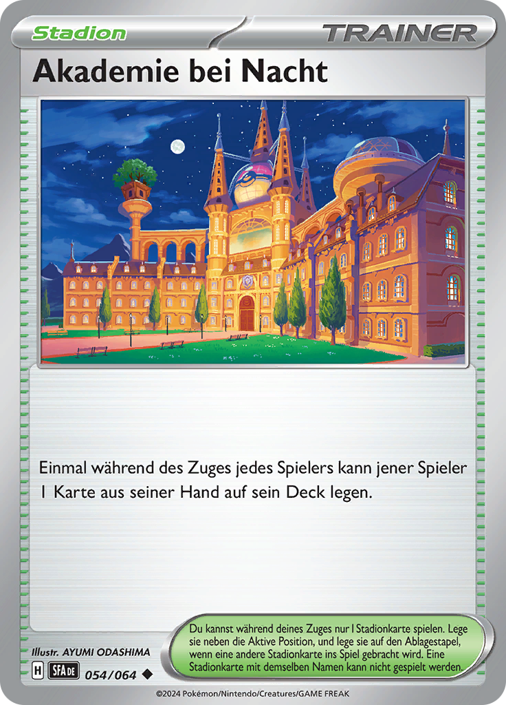 Akademie bei Nacht (Reverse Holo)