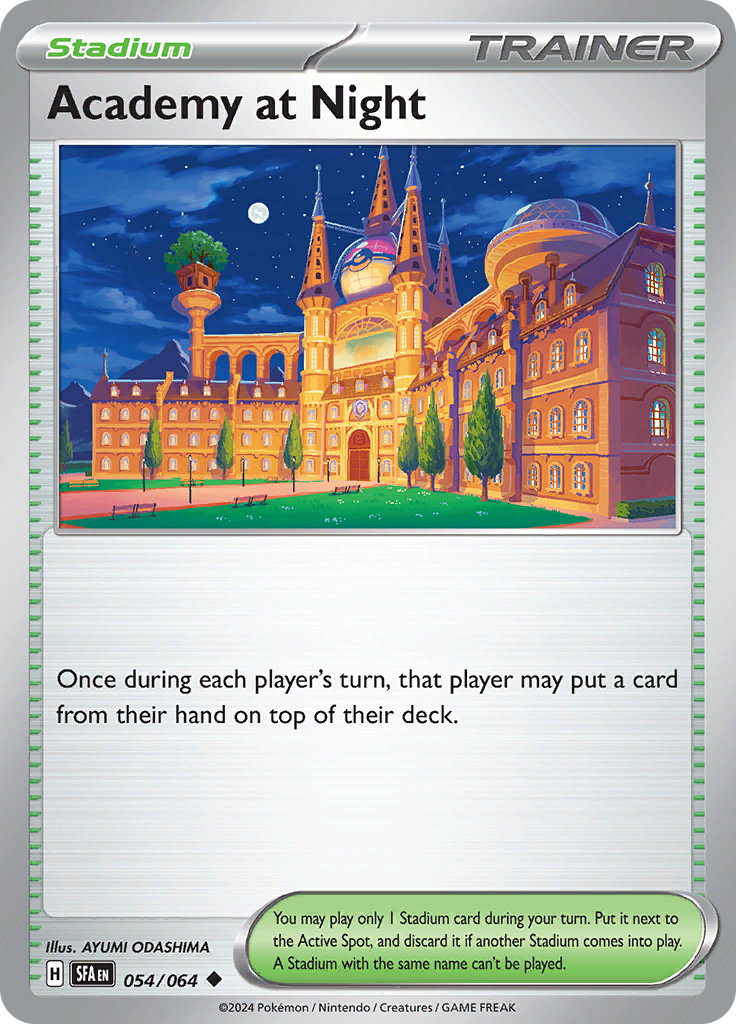 Academy at Night (Reverse Holo)