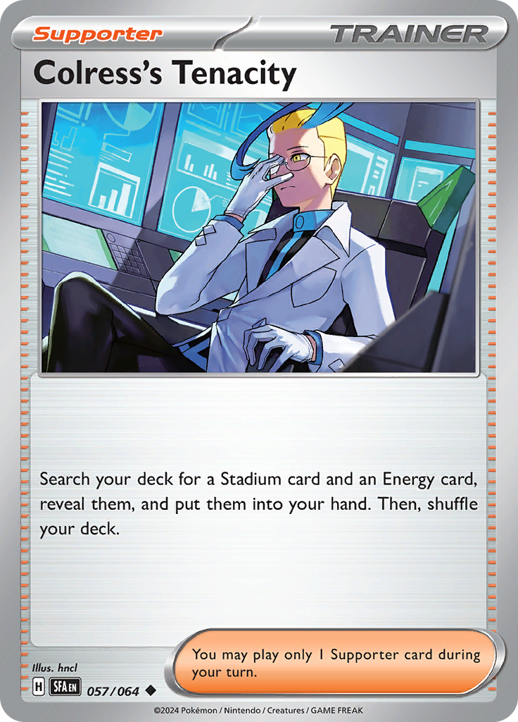 Colress's Tenacity (Reverse Holo)