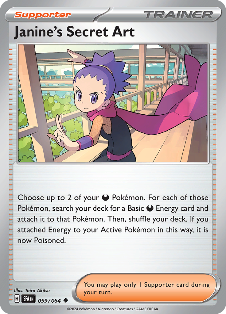 Janine's Secret Art (Reverse Holo)