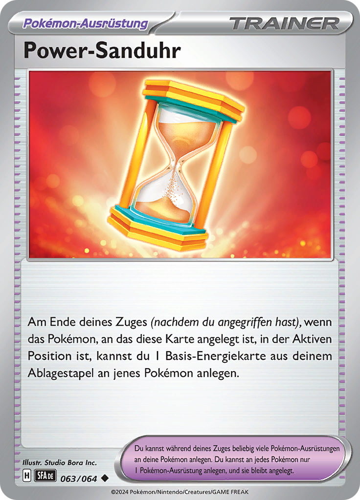 Power-Sanduhr (Reverse Holo)