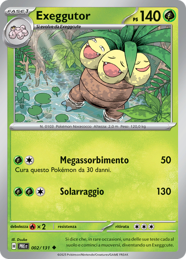 Exeggutor (Reverse Holo)