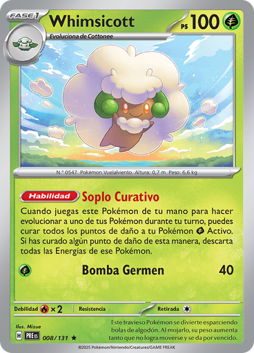 Whimsicott (Poké Ball)