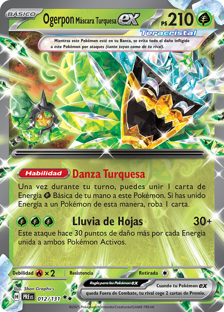 Ogerpon Máscara Turquesa ex