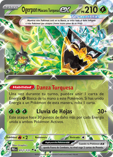 Ogerpon Máscara Turquesa ex