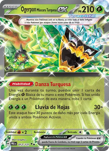 Ogerpon Máscara Turquesa ex