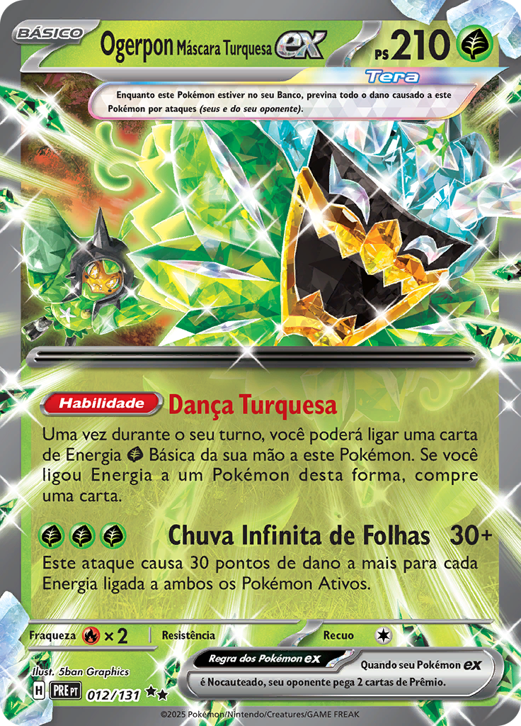 Ogerpon Máscara Turquesa ex