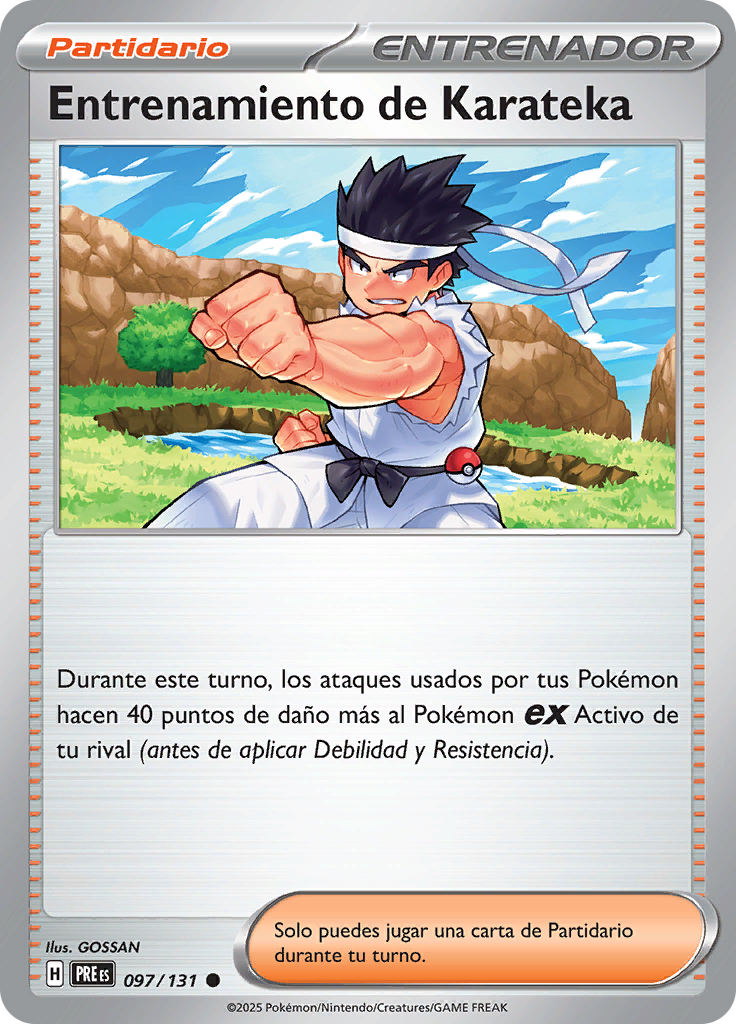 Entrenamiento de Karateka