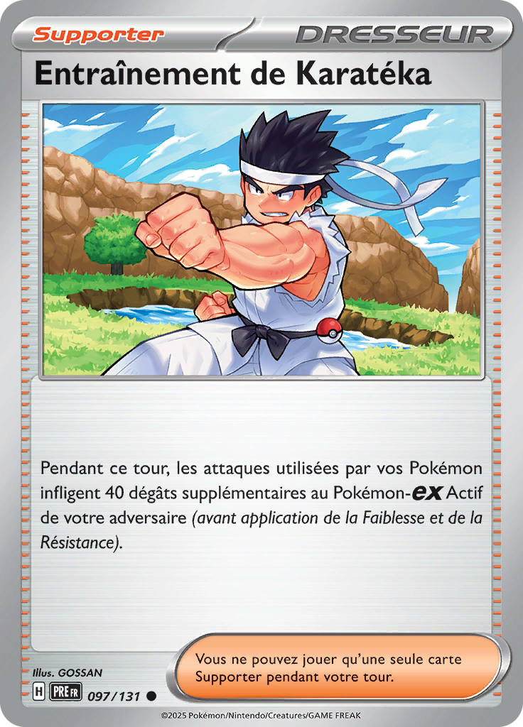 Entraînement de Karatéka