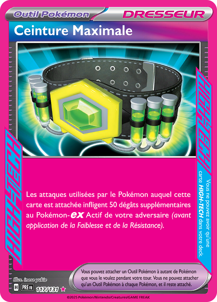 Ceinture Maximale